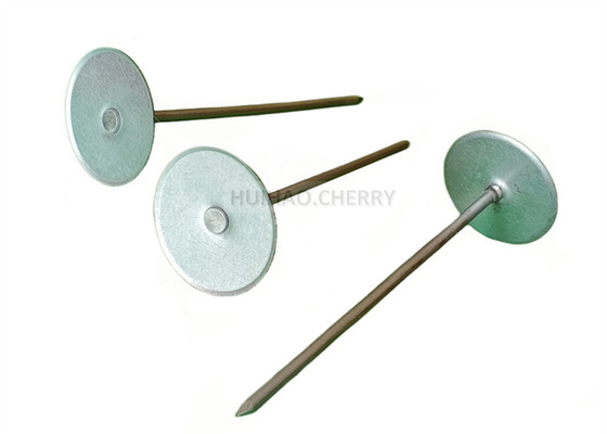 Galvanized Steel Duct Liner Pin 4 Inch Untuk Air Duct Fiberglass Insulation