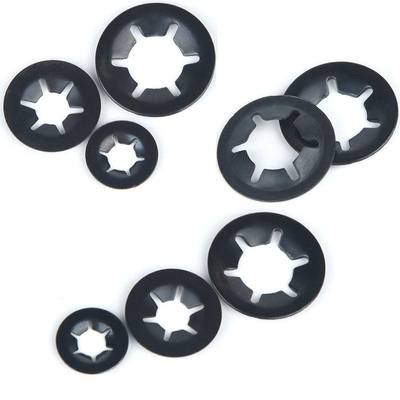Hitam Warna Kunci Kecepatan Bearing Clamp Retaining Ring
