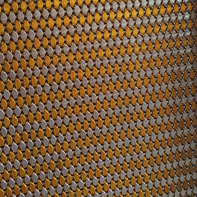 Kain Metal Mesh Dekoratif Untuk Lapisan Lift