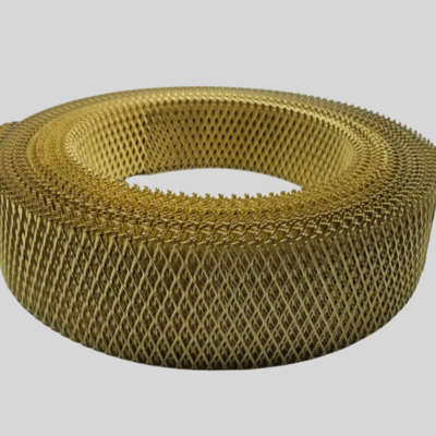 Tembaga diperluas Kuningan Electromagnetic Shielding Mesh Untuk Kamar Terlindung