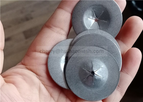 1-1/2 " 38mm Self Locking Washer Baja tahan karat 316 Untuk Menempelkan Kuku Isolasi 4mm