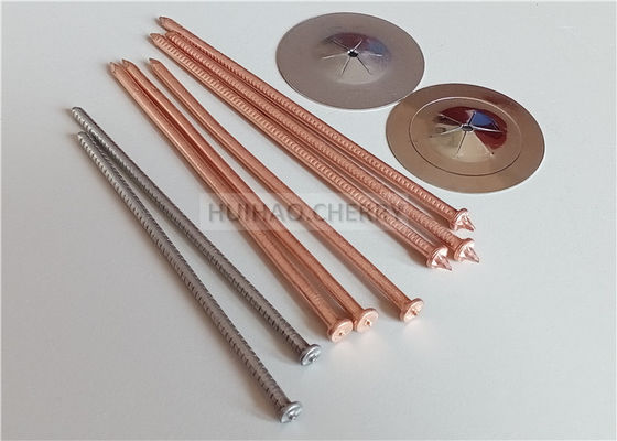 Tembaga Lapisan Baja Ringan CD Stud Pengelasan Pin 3mm X 85mm Untuk Memperbaiki Bahan Isolasi