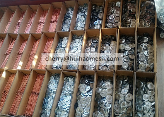 Tembaga Disepuh Capacitor Discharge Weld Pins Isolasi Baja Karbon Rendah 3mm