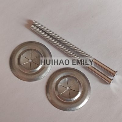Pin Las Pengelasan Stud Isolasi Paduan Aluminium M4x70mm Dengan Washer Self Locking