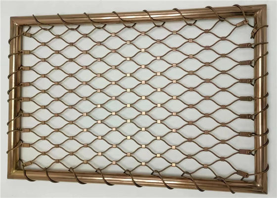 Pagar Jaring Kabel Baja Tahan Karat yang Fleksibel & Tahan Lama Untuk Pengisi Railing