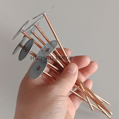 Pin Isolasi Kepala Cangkir Baja Galvanis Las Ke Lembaran Logam Saluran