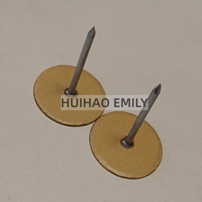 Pin Las Las Kepala Cangkir Baja Galvanis 50mm Untuk Mengamankan Insulasi Di Dalam Fabrikasi