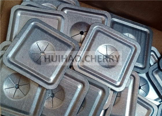 Klip Kecepatan Washer Self-Locking Persegi 38mm Untuk Bahan Baja Galvanis Insulasi