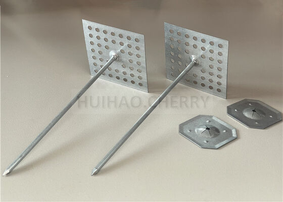 Pengikat Isolasi Rockwool Stainless Steel 316L Pin Isolasi Berlubang Untuk Langit-Langit & Dinding