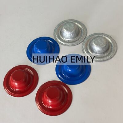 Waterproof Colorful 35mm Metal Roof Screw Caps Cover Washers Untuk Roofing Screws