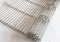Seri Fleksibel Stainless Steel Dekoratif Wire Mesh Untuk Ruang Drapery
