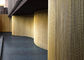 Tirai Warna Emas Rantai Aluminium Mesh Untuk Balkon Dan Koridor