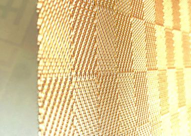 Custom Kuningan Wire Mesh Untuk Backdrops Ritel