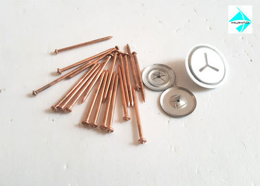 Kapasitor baja berlapis tembaga Pins las pembuangan 3x65mm Untuk isolasi Menempel pada berbagai logam