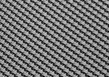 Dinding Koridor Kab Woven Wire Mesh Sebagai Jaring Lift