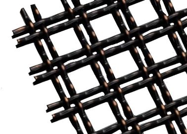 Square Hole Hebrides Wire Mesh Untuk Dekorasi Wall Cladding
