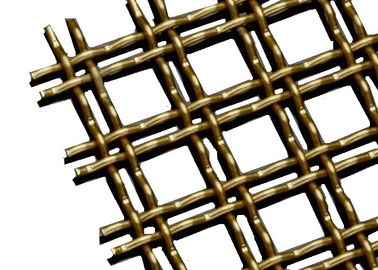 Square Hole Hebrides Wire Mesh Untuk Dekorasi Wall Cladding
