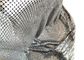 Aluminium Sequin 4mm Metallic Wire Mesh Untuk Dekorasi Hotel