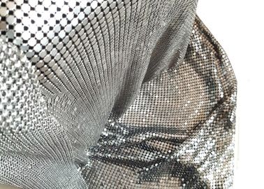 Kain Sequin Logam Aluminium Fleksibel 3mm Untuk Dekorasi Interior