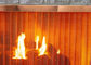 Tirai Baja Mesh Logam Tugas Berat Stainless Steel Untuk Sistem Layar Perapian