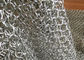ISO Stainless Steel Mesh Cincin Logam Untuk Jendela Dekorasi Hotel Tirai