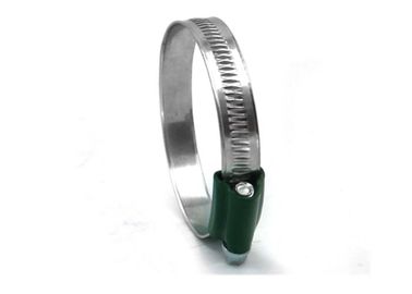 British Hose Clamp Dengan Tabung Perumahan, Isolasi Logam Clamping Band Selang Klip
