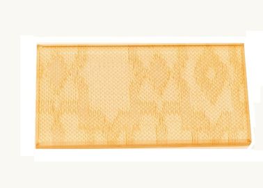 Kaca Warna Berwarna Laminated Wire Mesh Untuk Fasad Bangunan