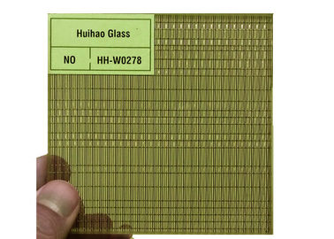 Kaca Arsitektur Wire Mesh Warna Perak Untuk Desain Interior