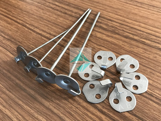 Anchor isolasi stainless steel untuk mengamankan selimut yang bisa dilepas