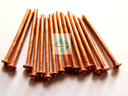 Copper Plated Capacitor Discharge (CD) Stud Welding Pins Untuk Isolasi Dek