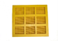610mmx305mmx45mm Panel Layar Polyurethane Cuci Batubara Dan Tailiing Dewatering