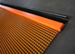 Square Pu Steel Core Polyurethane Screen Mesh Untuk Penyaringan Basah Atau Kelembaban Tinggi