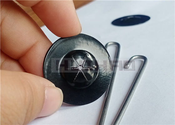 Stainless Steel Atau Aluminium Alloy Klip Panel Surya Untuk Mengamankan Wire Mesh Pemeriksaan Burung