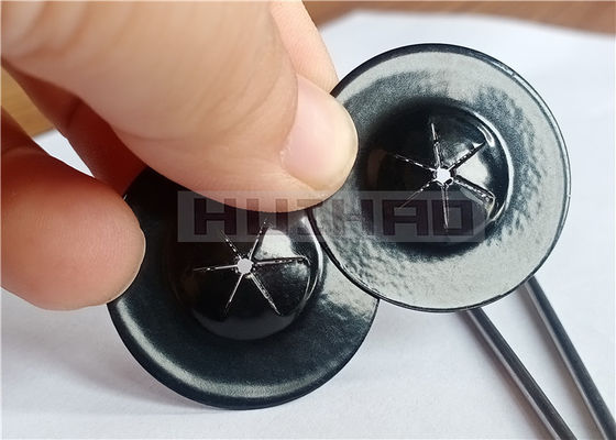 38mm Stainless Steel Self Locking Washers Double Side Black Coating Digunakan Untuk Mengamankan Jaring ke Panel Surya