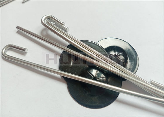 Aluminium 2.5x115mm Klip Burung Panel Surya Untuk Memasang Pelindung Wire Mesh