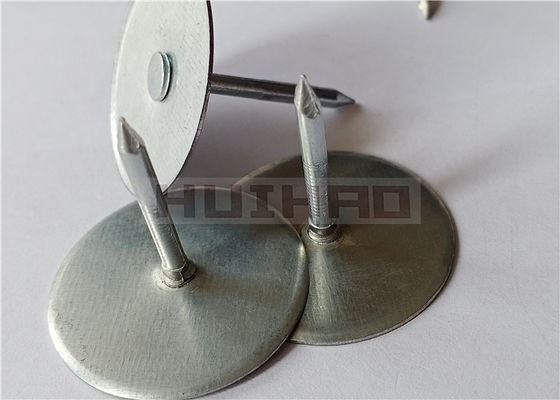 2.7mm Cup Head CD Stud Welder Pin Baja Galvanis Untuk Mengamankan Isolasi Pada Permukaan Logam