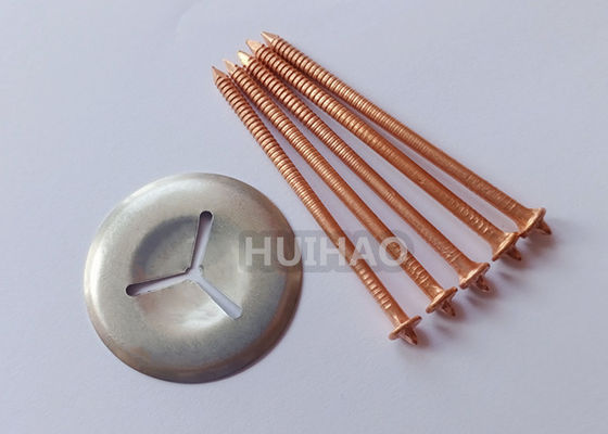 3mm Pengiriman Bangun Isolasi CD Weld Pin Dengan Self Locking Washer