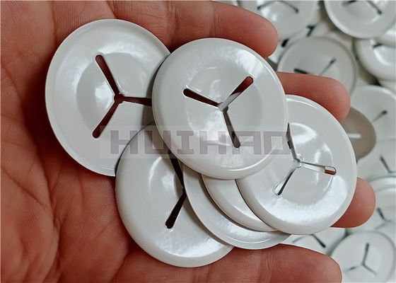 Klip Isolasi Baja Ringan Dengan Lapisan Warna Putih Untuk Memperbaiki Pin Isolasi