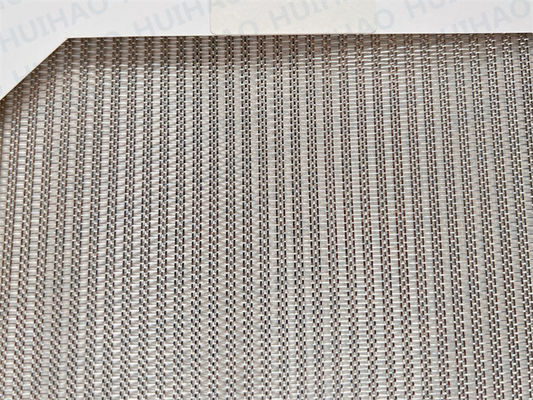 Desain Dekoratif Partisi Ruang Wire Mesh Interior Interlayer Kaca