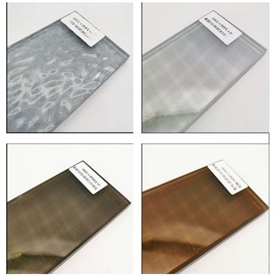 Aplikasi Arsitektur Kaca Laminasi Wire Mesh 5 + 5 Mm