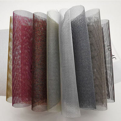 Kaca Seni Penutup Dinding Dengan Interlayer Mesh Anyaman Polos