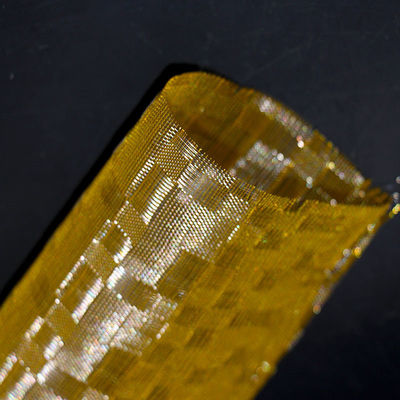 Desainer Pola Tenun Perunggu Interlayer Kaca Laminasi Seni
