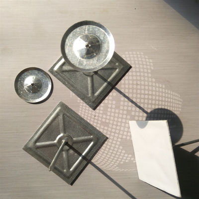 Galvanized Steel Self Adhesive Isolating Pins Untuk Sistem HVAC