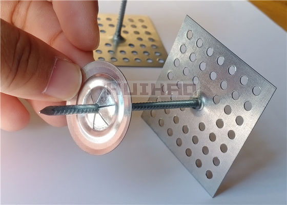 75mm Isolasi gantungan dengan dasar yang dipelopori Memperbaiki bahan isolasi untuk dinding & langit-langit