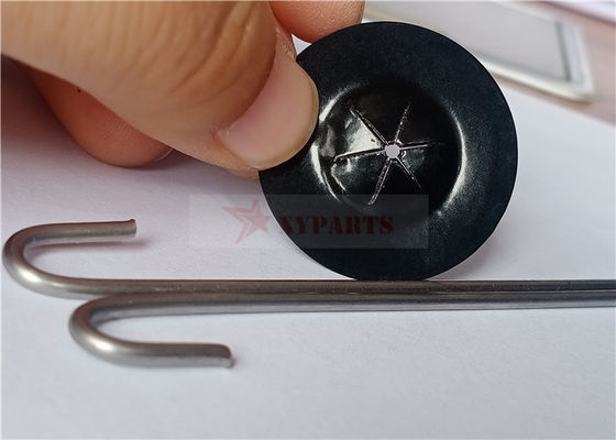 SunScreener Steel Grey Wire Mesh Clips Digunakan Dengan Wire Mesh Screening Untuk Melindungi Panel Surya