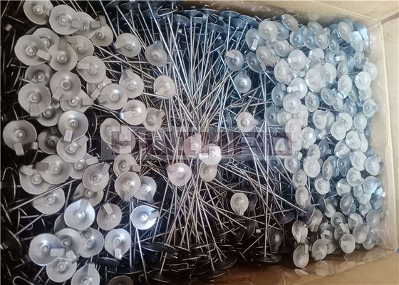 14 Gauge stainless steel lacing anchors untuk pembuatan penutup isolasi yang dapat dilepas