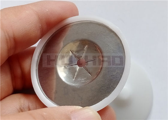 Klip Kecepatan Isolasi 38mm Dengan Tutup Kubah Digunakan Bersama Dengan Pin Isolasi