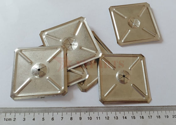 Stainless Steel Square Self Locking Washers 2-1/2 