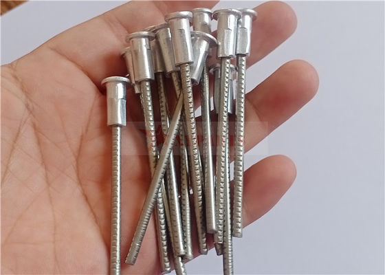 M3*75mm Bi-Metallic CD Stud Welding Pins With Aluminium Flange Untuk Fabrication Sheet Metal