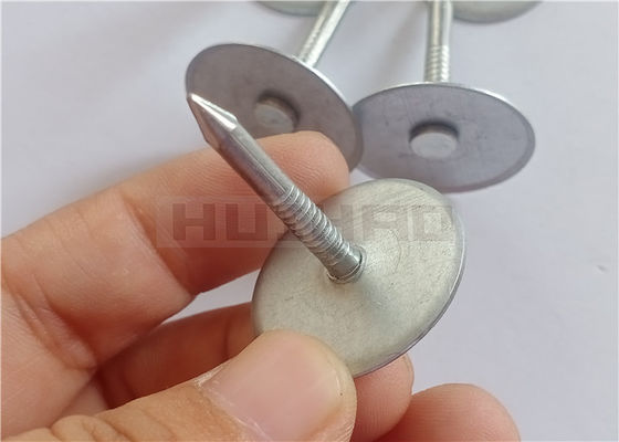 3.4mm Galvanized Steel Capacitor Discharge Isolation Welding Pins Untuk Saluran Udara Eksos